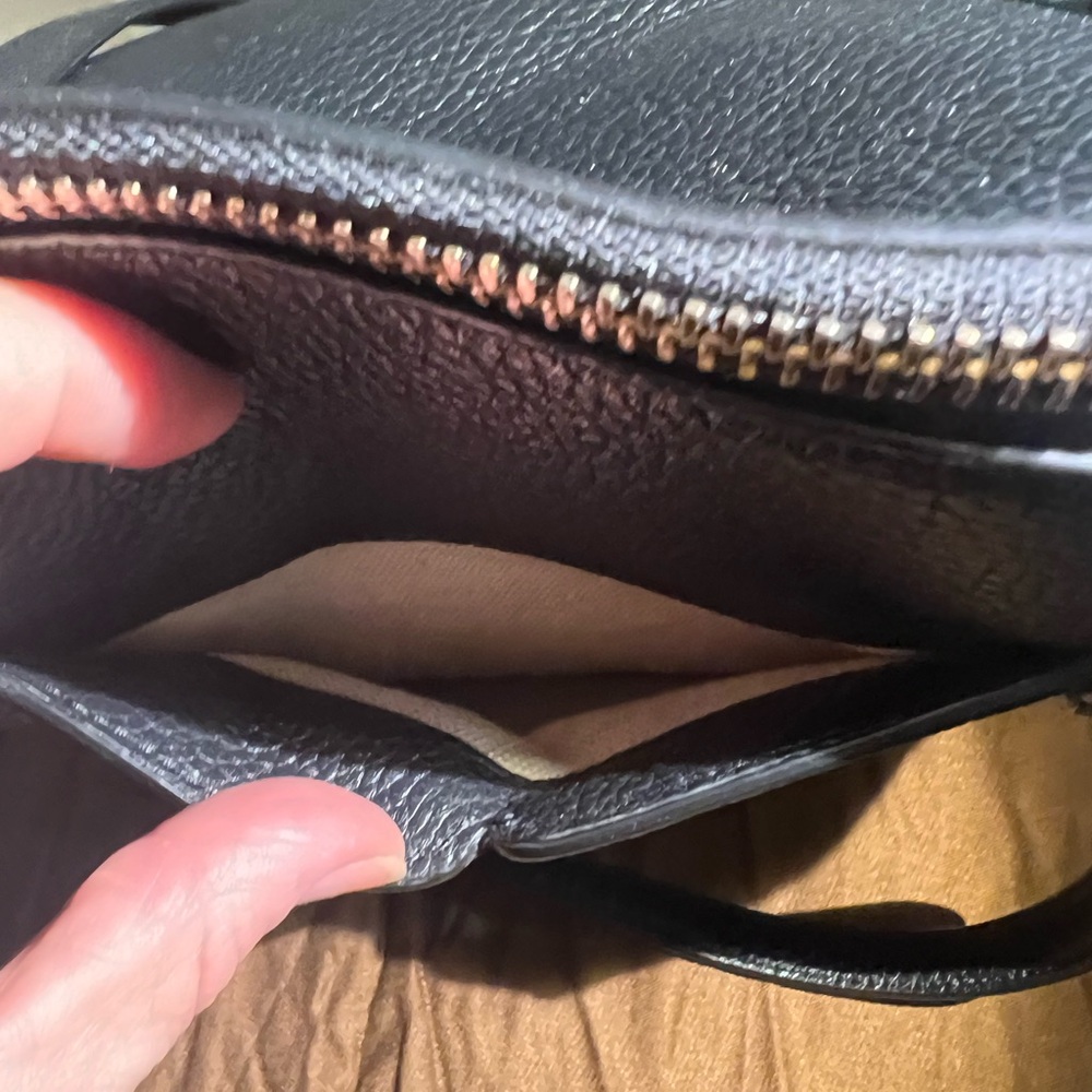 Kate Spade Black Pebbled Leather Shoulder Bag - Great Condition Medium Size - Picture 5 of 15
